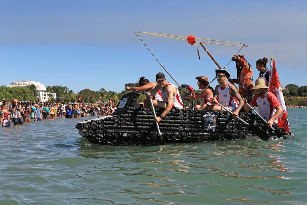 Beer can boats in the Territory