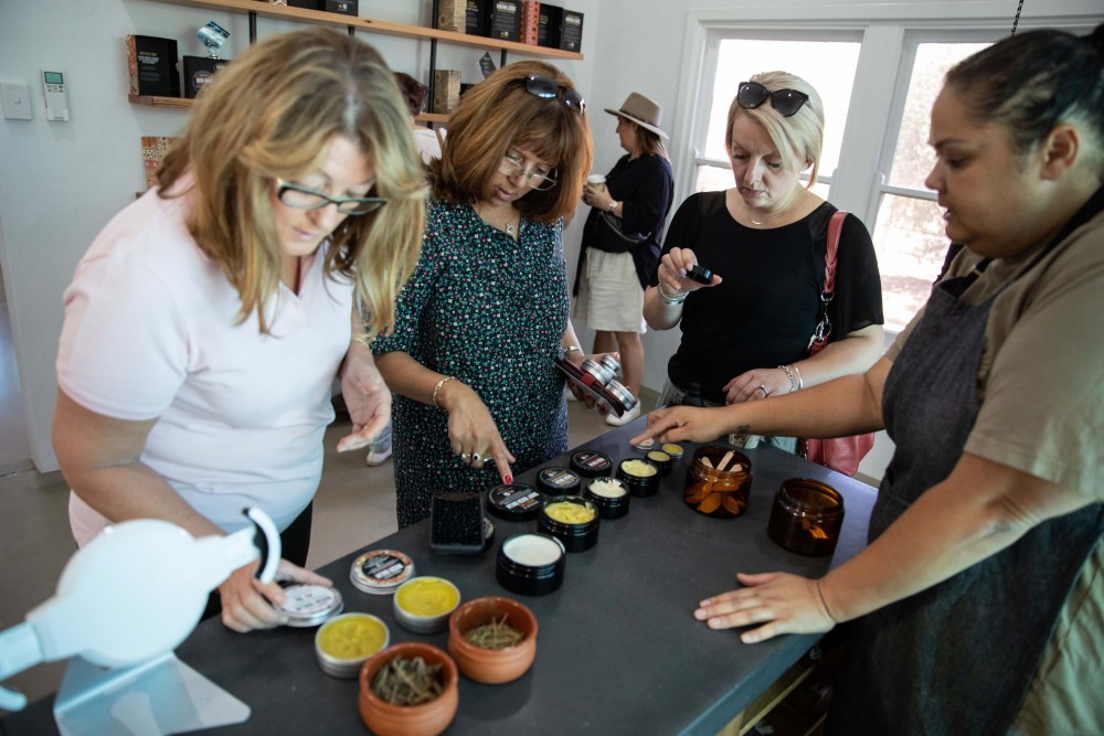 Learning about locally made Bush Balms