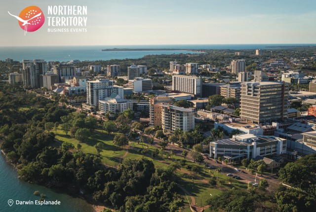 Darwin city 2 A6 postcard