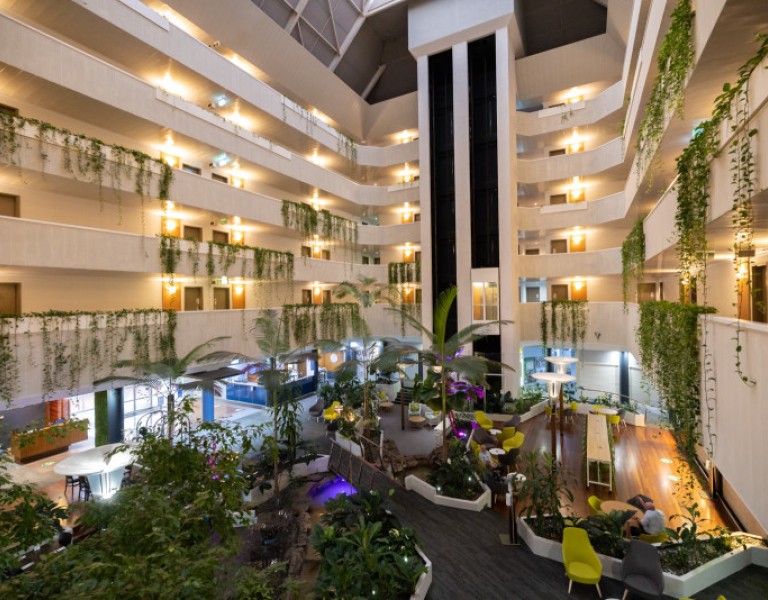 Hotel lobby at Novotel Darwin CBD