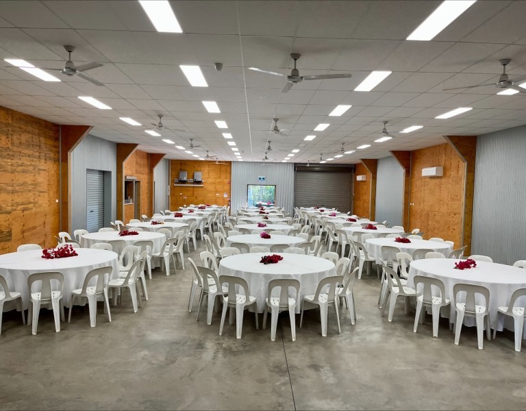 Discovery Parks indoor venue space 