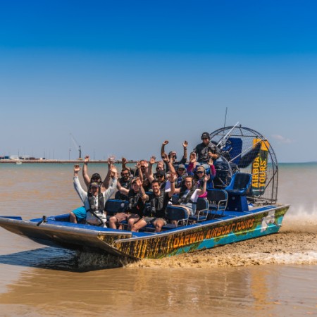 Airboat on Darwin Harbour