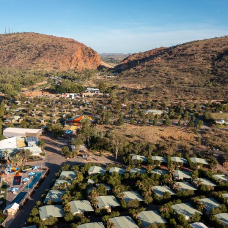 Ariel view of Discovery Parks 