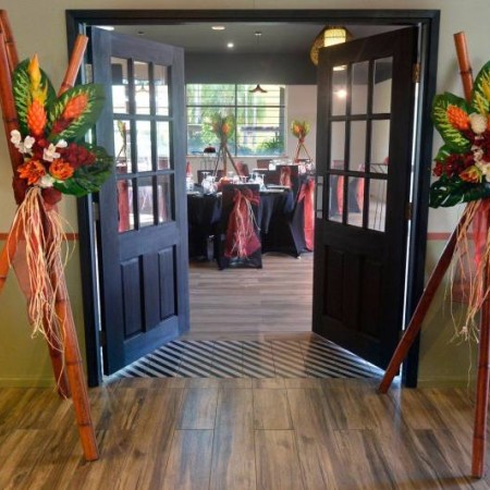 Entrance door at Club Tropical Resort