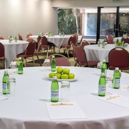 Function table at DoubleTree Hilton Darwin