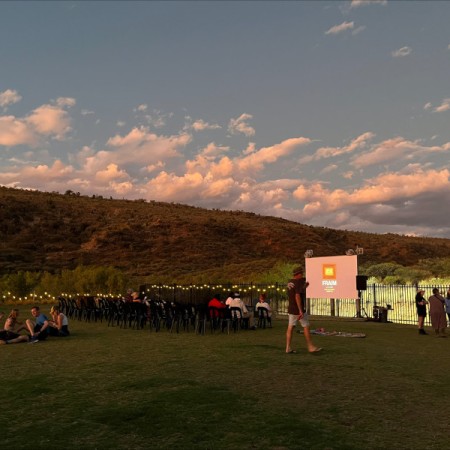 Discovery Parks outdoor venue space