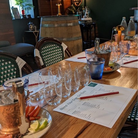 Darwin Distilling Co. gin blending experience