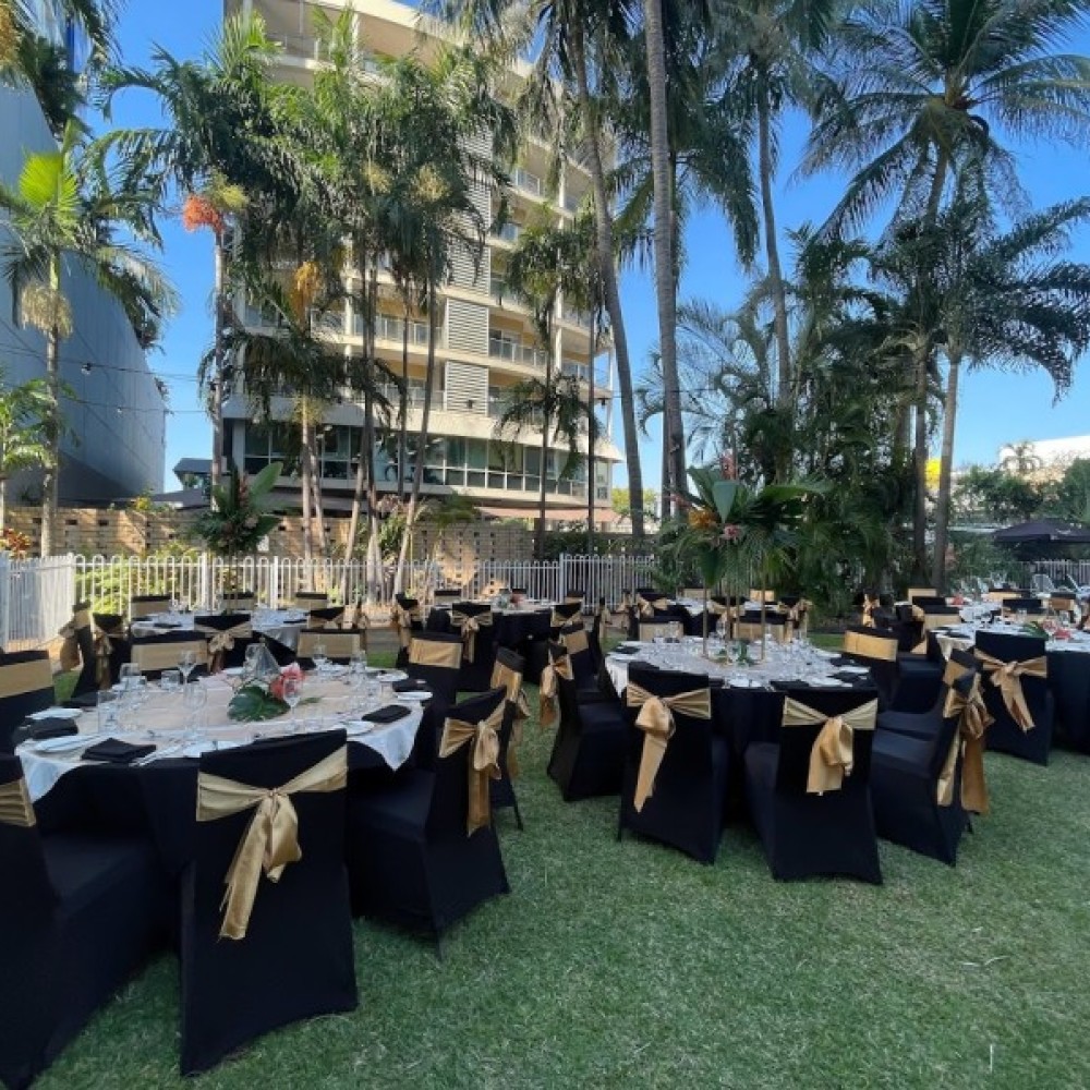 Outdoor event space at Hilton Garden Inn Darwin