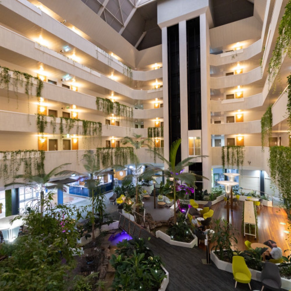 Hotel lobby at Novotel Darwin CBD